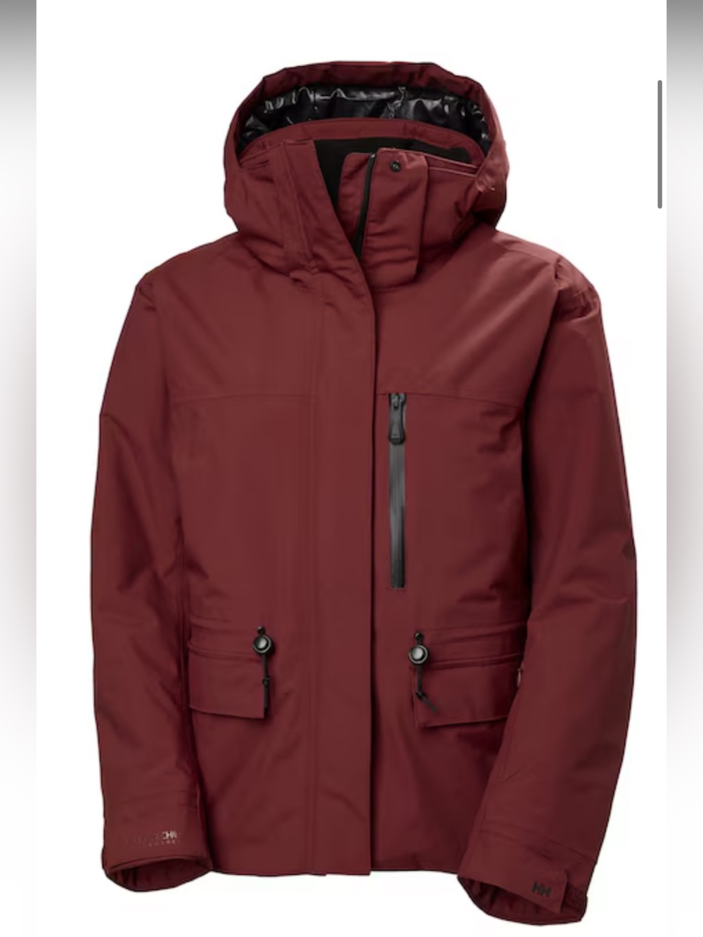 Helly Hansen Women's Ski Jacket in Burgundy - Picture 5 of 5